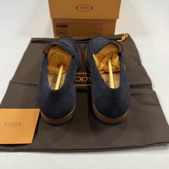 Tod’s PANTOFOLE SUEDE PENNY Loafer Size 7.5UK/9US New In Box MSRP $895